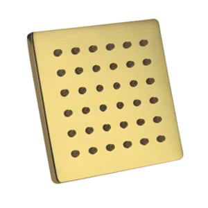 Elegant Square Rain Shower Head – Premium Gold Finish (Multiple Sizes Available)
