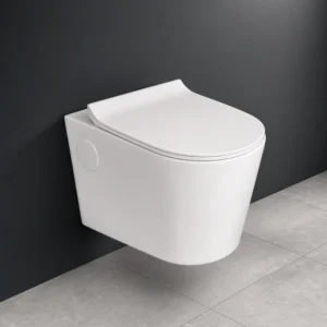 Thar Rimless Wall Hung WC with Soft-Close Seat