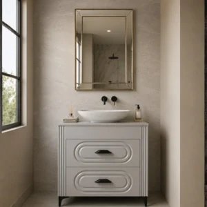 Lam37 32” N. Grey Bathroom Vanity