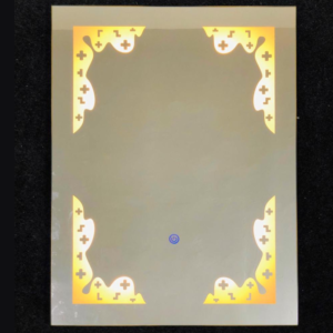 Designer 3 Colors LED Bathroom Mirror | L20 Vertical | 45x60 cm