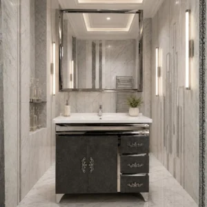Black Marble Vanity – 3206