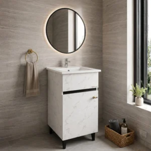 White Marble Vanity – BP 3006