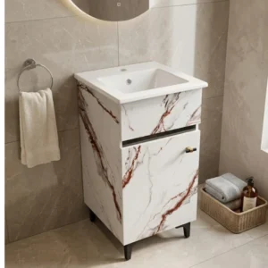 White Marble Vanity – BP 3037