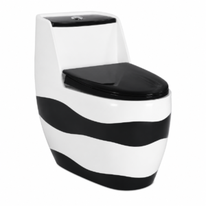 Apple Wave Glossy One-Piece Toilet