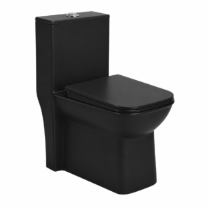Orchid S/P Black Matt One-Piece Toilet