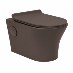 Cute Choco Matt Rimless Wall-Hung WC