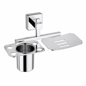 PC-107 Soap Dish with Tumbler Holder