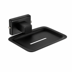 EB-804 Matte Black Stainless Steel Soap Dish