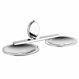 JC-907 Stainless Steel Double Soap Dish