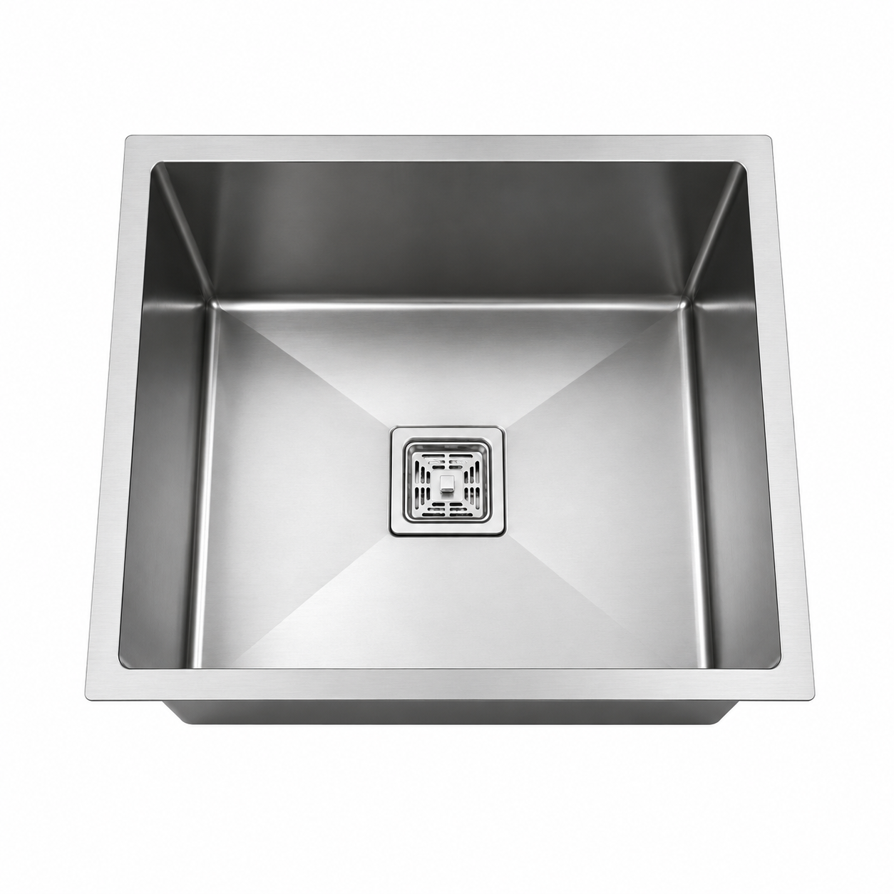 Under Mounted Single Bowl Kitchen Sink (Black) (24" × 18" × 10")