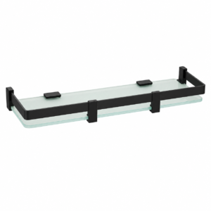 Glass Shelf (Matte Black Finish)